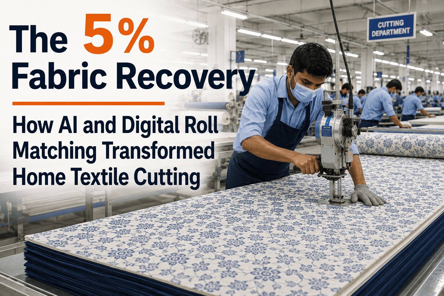 The 5% Fabric Recovery - How AI and Digital Roll Matching Transformed Home Textile Cutting